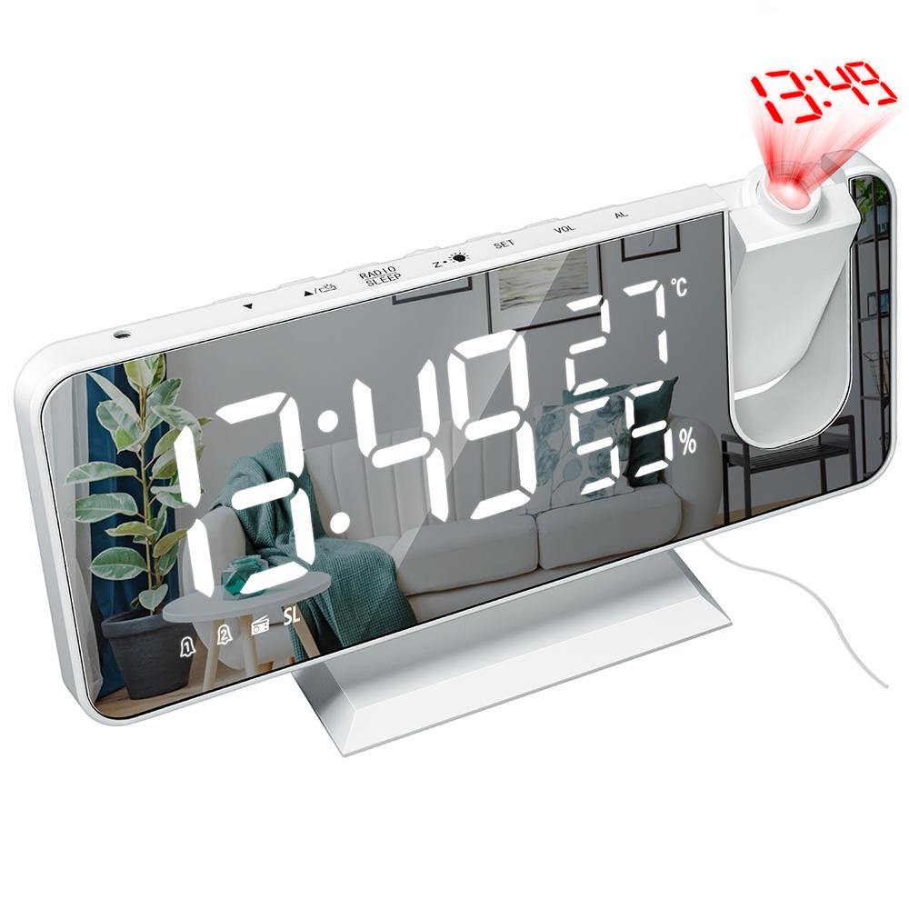Multifunctional Radio Projection Alarm Clock - Senseandtrendz