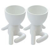 Ceramics Little People Succulent Vase - Senseandtrendz
