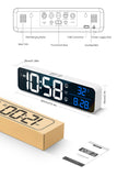 LED Charging Smart Mirror Electronic Alarm Clock